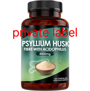 Psyllium Husk <strong>Capsules</strong> With Probiotics Fibre Supplement High Absorbency Strength Contributes Towards Gut and Digestive Health - Product Image 2