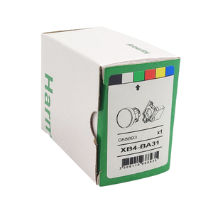 Durevole interruttore a pulsante da 22mm unità di controllo momentanea serie XB4BA pannelli di automazione industriale in metallo XB4BA21 XB4BA31 XB4BA51 - Product Image 6