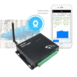 Controlador de temperatura inalámbrico Modbus i/o salida analógica contador de pulsos RS485 registrador de datos de corriente