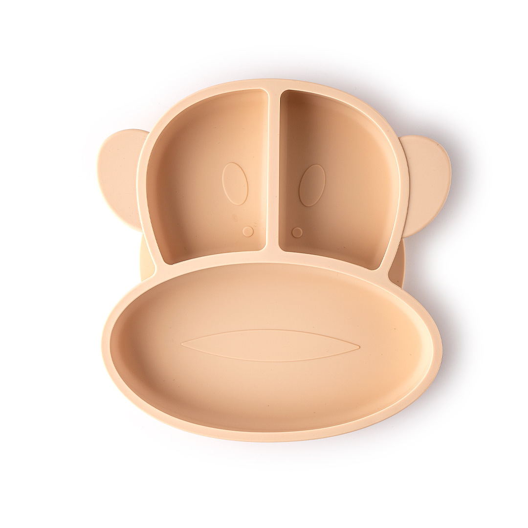Assiette Md-abricot-singe