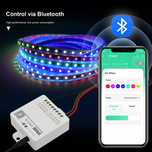 SP630E Music BT LED Controller 5CH PWM SPI pixel luce LED striscia WS2812B WS2811 SK6812 FCOB 5050 RGBW CCT 5V-24V - Product Image 6