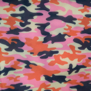 Maglia funzionale Anti-zanzara Camouflage stampa digitale tessuto mimetico da caccia lavorato a maglia tessuto a rete 100% poliestere per tessuti all'aperto
