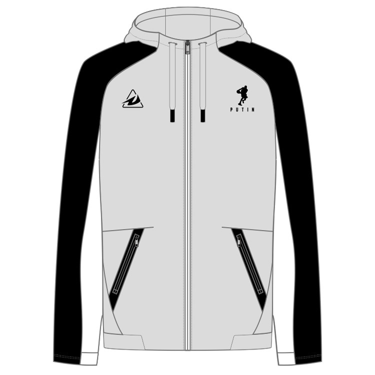 Chaqueta de entrenamiento blanca