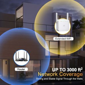 <strong>5Ghz</strong> Wireless Wifi Repeater 1200Mbps Router Booster 2.4G Long Range Extender 5G <strong>Wi</strong>-<strong>Fi</strong> Signal Amplifier - Product Image 6