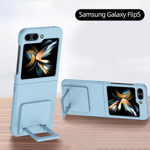 三星翻盖5盒哑光硬壳2023新款三星Galaxy Z翻盖5 4 3蒙皮手机外壳粉色外壳 - Product Image 2