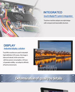 Monitor industrial PC 15 17 19 pulgadas con Android 14 POE & RJ45 Panel Pc para sistemas de control en stock - Product Image 5