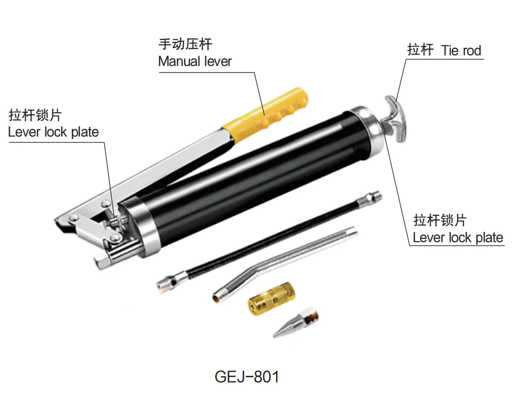 Cina BAOTN GEJ pompa manuale per burro fornitore pompa per grasso manuale pistola per rifornimento manuale facile da usare