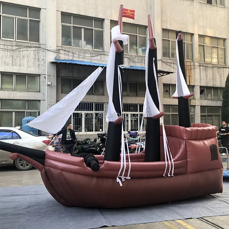 Modelo de Barco Pirata inflable para Decoración