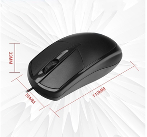 MW700 Mouse ottico cablato USB Notebook Computer Desktop Business Office Mouse universale - Product Image 2