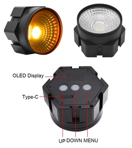 โคมไฟแบตเตอรี่ไร้สาย LED ไฟพิกเซลแบบตั้งโปรแกรมได้การควบคุมระยะไกลแบบ DMX สำหรับตกแต่งบาร์ดีเจไนท์คลับ - Product Image 4