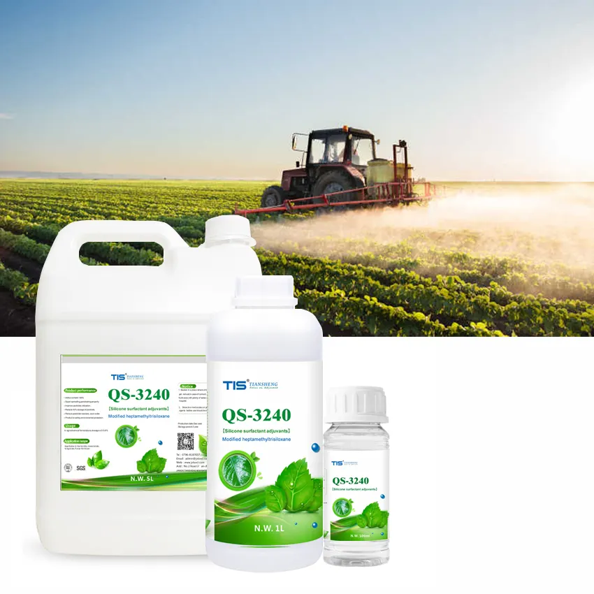 Agricultural surfactant Silicone Spreading and Penetrating Agent biological pesticide spray Trisiloxane