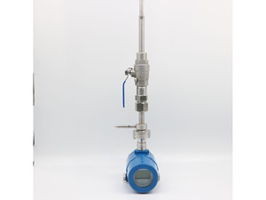 Caudalímetro de tipo de inserción Sensor de flujo de masa de gas térmico de alta temperatura Caudalímetro de tipo de inserción - Product Image 3