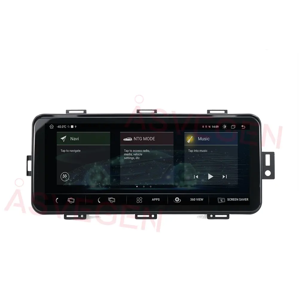 Dönebilen 12.3 inç ekran 6G + 128G araç DVD oynatıcı oynatıcı GPS navigasyon pano araba Video Range Rover Sport için l494 2014-2016