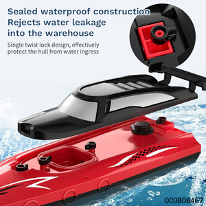 Two <strong>Oars</strong> 2.4G 1:36 Water Games Equipment Remote Control Car Boat High Speed Toys