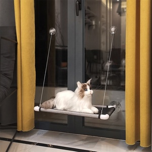 Bahar kış yerden tasarruf sağlayan PVC örgü güçlü enayi levrek makrome pencere yatak kedi hamak - Product Image 2
