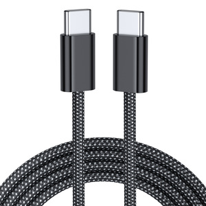 4 Colors to <strong>Choose</strong> PD3.1 48V5A Fast Charge 1M 2M 3M 60W 100W Type C to Type C Charging <strong>Cable</strong> with Nylon Braid