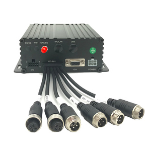 เครื่องบันทึกวิดีโอดิจิตอล4K HDR มือถือพร้อมตัวติดตาม GPS 4G 720P การตรวจสอบและติดตามวิดีโอสด4ช่อง - Product Image 1