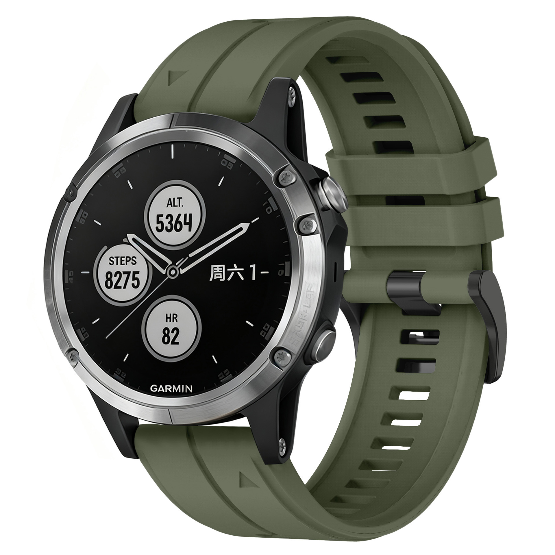 Bracelet de montre vert (bracelet seul)