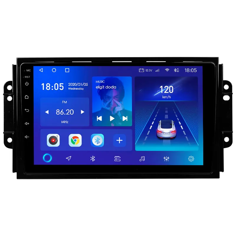 TS10 FYT7862 Voor Chery Tiggo 3 2016 - 2018 Auto Radio Multimedia Video Player Navigatie Gps Android 12 Geen 2din