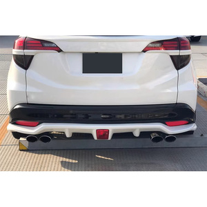 Para Honda Vezel fibra de vidrio Reart parachoques labio fibra de vidrio difusor trasero - Product Image 4