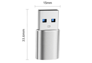 <strong>USB</strong> <strong>C</strong> <strong>3.1</strong> <strong>Type</strong> <strong>C</strong> Female to <strong>USB</strong> 3.0 <strong>Type</strong> a Male Port Converter <strong>Adapter</strong> - Product Image 2