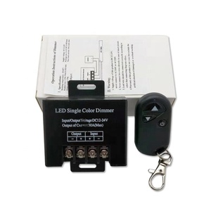 12-24V LED одноцветные беспроводной 3 11 радиочастотным пультом дистанционного управления для регулировки яркости света контроллер светодиодный диммер для светодиодных ламп - Product Image 4