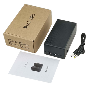 Ip-камера Cctv Mini Ups 5 Вольт 1A 22,22 Вт · ч 4000 мАч (2*2000 мАч) Dc 12 В Ups блок питания для микрокомпьютера Raspberry Pi Wifi роутер - Product Image 5