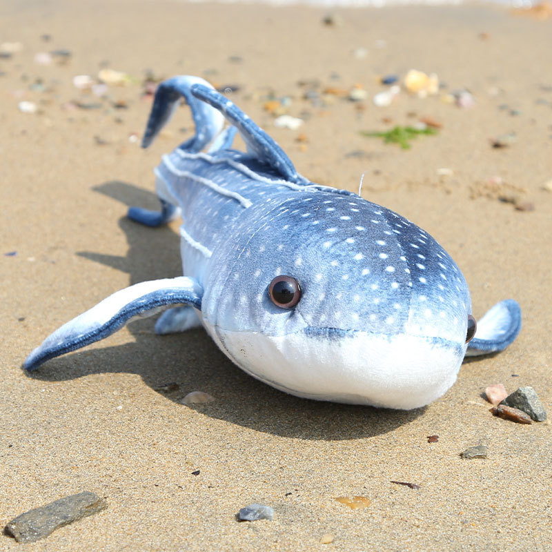 Simulación de tiburón ballena azul 60cm 340g