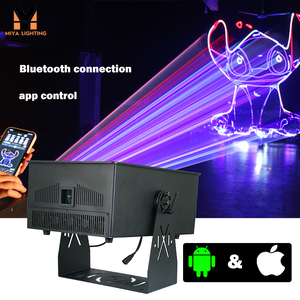 Интеллектуальный лазер RGB, 30 Вт, Bluetooth, Android и apple, управление мобильным телефоном, реклама, коммерческая свадьба, сценический свет - Product Image 1