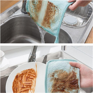 Super Absorbent 25x25cm Kitchen <strong>Towel</strong> Fast Dry and Easy to Clean with Custom Design &amp; Antimicrobial Feature - Product Image 4