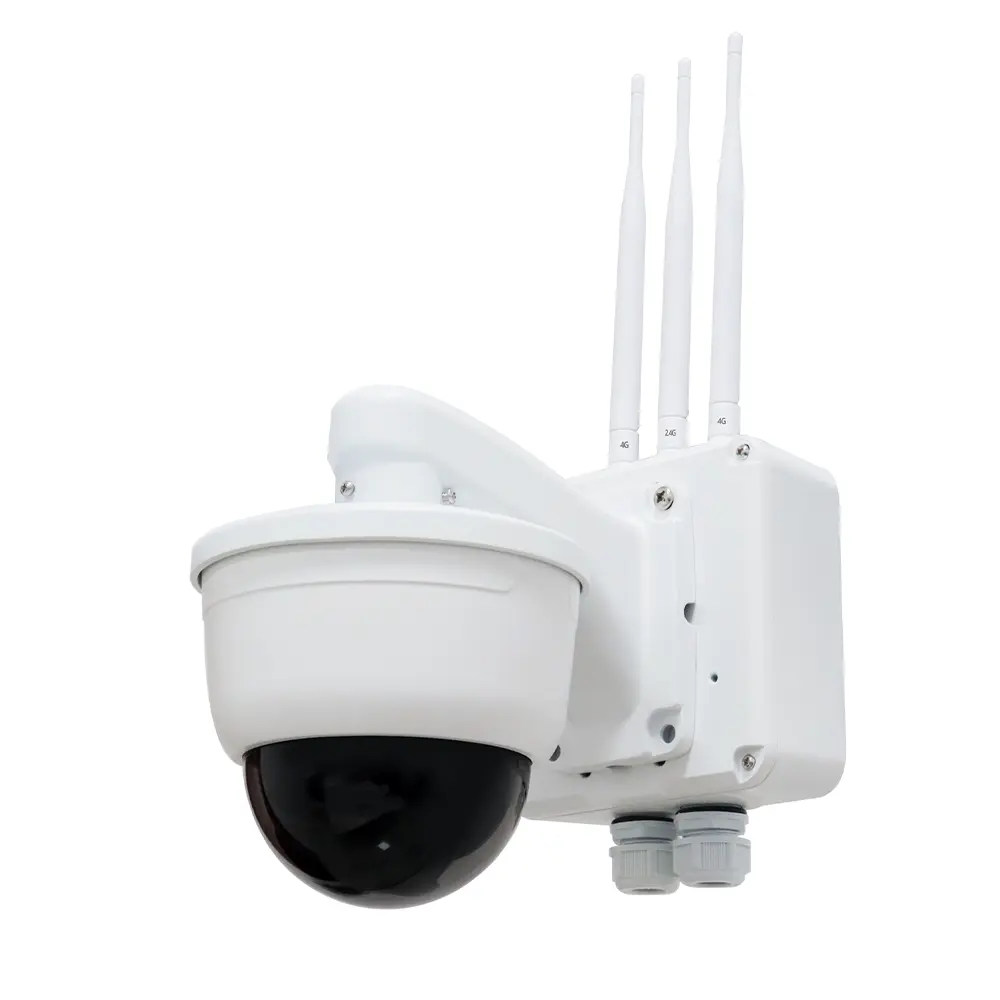 Pan Tilt telecamera di sicurezza per esterni telecamera WiFi IP con scatola di giunzione On-vif impermeabile CCTV 4G Mini fotocamera Sim Card