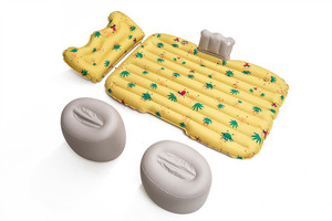 Xe Air Backseat Mobile Inflatable Nệm Lạm Phát Giường Với Động Cơ Bơm, Hai Gối Cho Giấc Ngủ Nghỉ Ngơi Và Du Lịch Unsplit Loại - Product Image 5