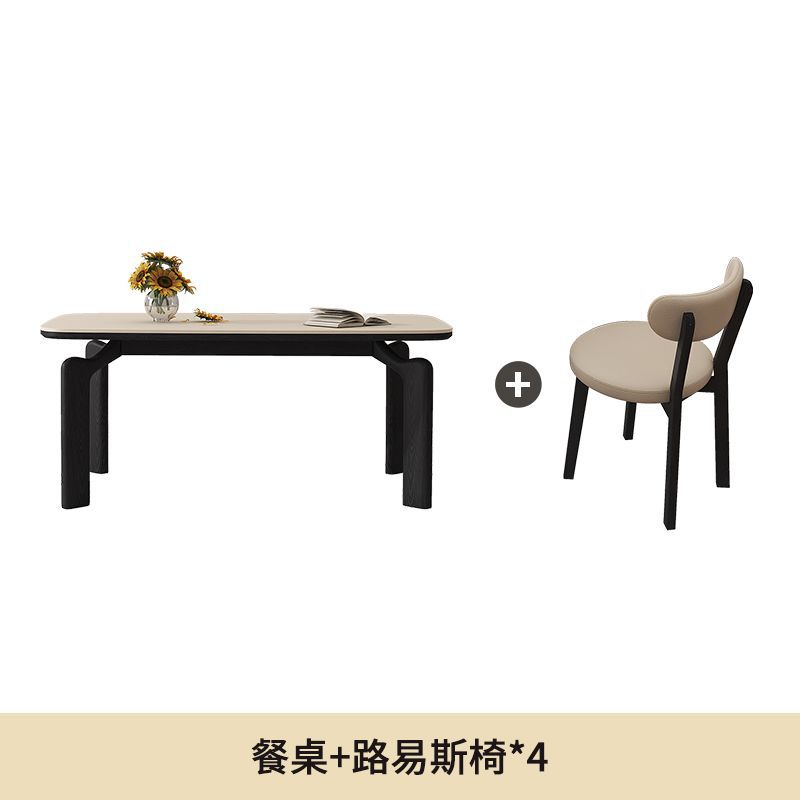 Mesa de comedor y 4 sillas Louis