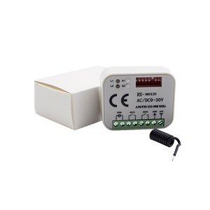 Multifrequecy300-868Mhzユニバーサル2チャンネル9-30Vスマートアクセサリーローリング & 固定コードガレージドアリモートレシーバー - Product Image 2