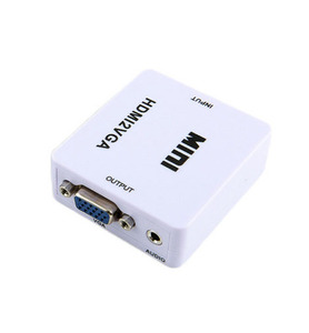 HDMI2VGA Mini HD CVBS <strong>HDMI</strong> to VGA Adapter HD Video Converter with Good Price <strong>HDMI</strong> to VGA - Product Image 2