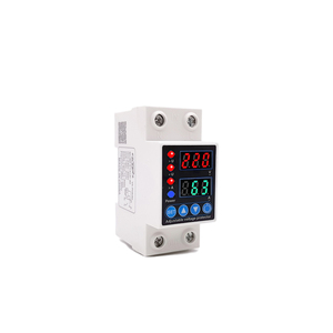 AVP 2P 220V 110V 40A 63A 80A Ac DC ajustable sobre bajo voltaje protector de corriente eléctrico usado Protección voltaje y corriente - Product Image 3