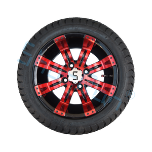 215/35-<strong>12</strong> ATV <strong>Tires</strong> with <strong>12</strong> Inch Rims 4-Ply Tubeless Tries and Wheels for Golf Cart - Product Image 2