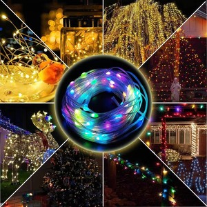 Großhandel 5V Smart APP gesteuerte LED-Lichterkette RGB LED Holiday Weihnachts beleuchtung LED-Lichtst reifen Fernbedienung - Product Image 6
