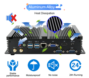 Eglobal lüfter loser industrieller Mini-PC Win7 XP Linux 12V Embedded-Box-PC-Computer C-Beleron 1007U winziger Computer - Product Image 4
