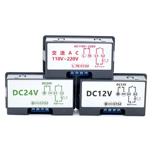 AC 110V 220V DC 12V Digitales Zeit verzögerung relais LED-Anzeige Zyklus Timer-Steuersc halter Einstellbarer Zeitrelais-Zeit verzögerung schalter - Product Image 6