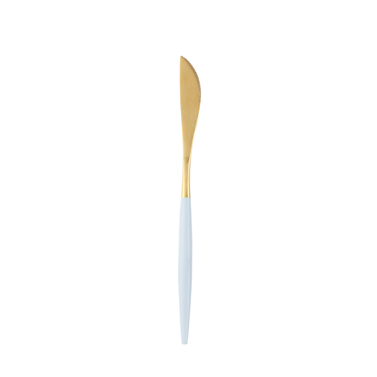 Cuchillo de cena-blanco