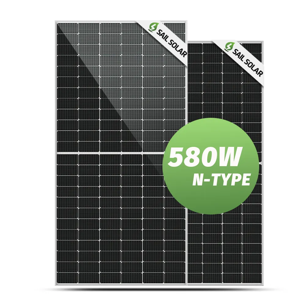 Sail Solar Mono Solar Panel 560W 565W 570W 580W Power Solar Panel