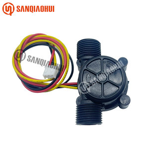 SQH102 Sensor de flujo de agua líquida de efecto Hall de salida de pulso a prueba de explosiones Tamaño OEM Venta directa de fábrica