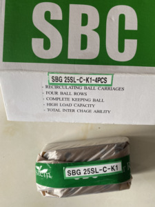 Original Korea SBC Linear Guideway Linear guide block <strong>SBG25SL</strong> <strong>SBG25SL</strong>-<strong>C</strong> <strong>SBG25SL</strong>-<strong>C</strong>-<strong>K1</strong> linear guide carriage - Product Image 2