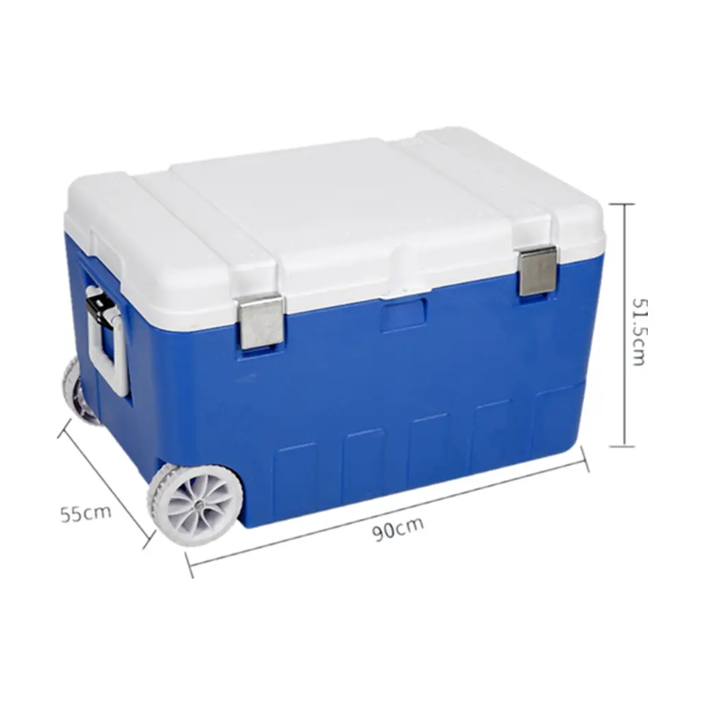 Recipiente de transporte de gelo para piquenique, recipiente com molde para água refrigerar, comida, cerveja, pesca, gelo
