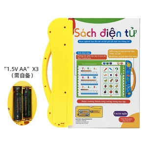 New English Vietnamese <strong>Language</strong> Reading Electronic <strong>Learning</strong> <strong>Machine</strong> Preschool Educational Toy Talking E Book Sound Book for Kids - Product Image 3