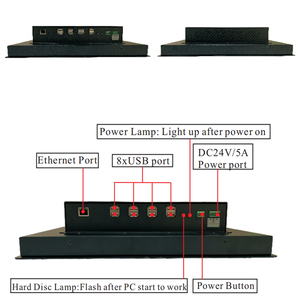 Venta promocional de Kit de sistema de corte de Puente de Piedra Computadora de pantalla táctil de 15 pulgadas + Colgante MPG 6 ejes + Tarjeta controladora - Product Image 5