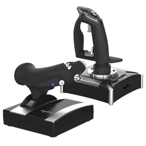 PXN 2119 pro 7 eksen joystick pc, ps4, xbox one, xbox serisi için gaz kelebeği ile uçuş simülatörü - Product Image 1