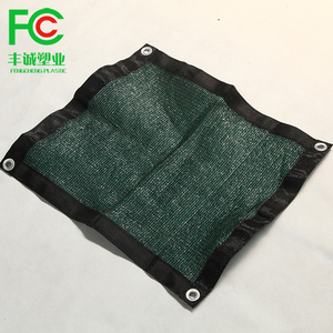 高品质深绿色针织网布，施工围栏/隐私屏幕/围栏篷布/遮阳, 灰尘和风网 - Product Image 6