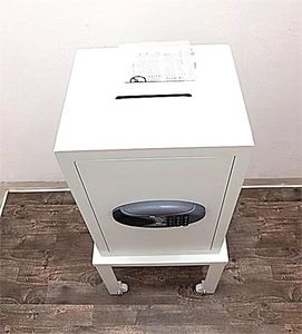 Parti güvenli dijital tuş takımı çift tuşları ile güvenlik para kilidi kutusu ev otel ofis iş takı Gun nakit için - Product Image 2